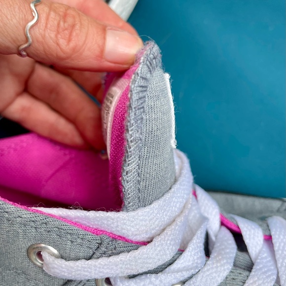 Converse Chuck Taylor All Star Madison Low Top Oxford Gray Pink Junior Size US 6 - Picture 9 of 11